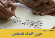 لغة عربية الصف السادس