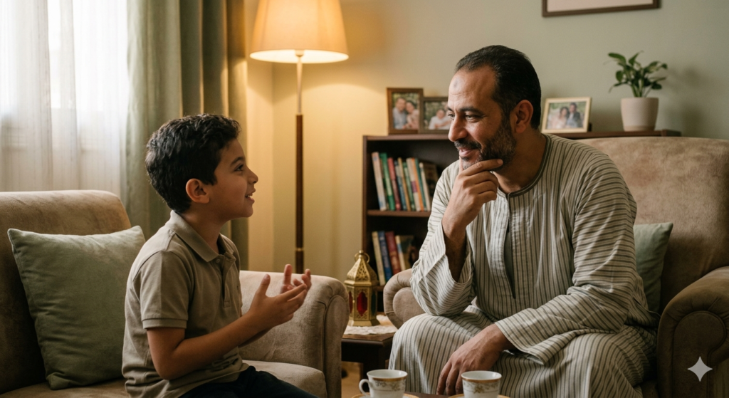 ابنك محتاج تسمعله