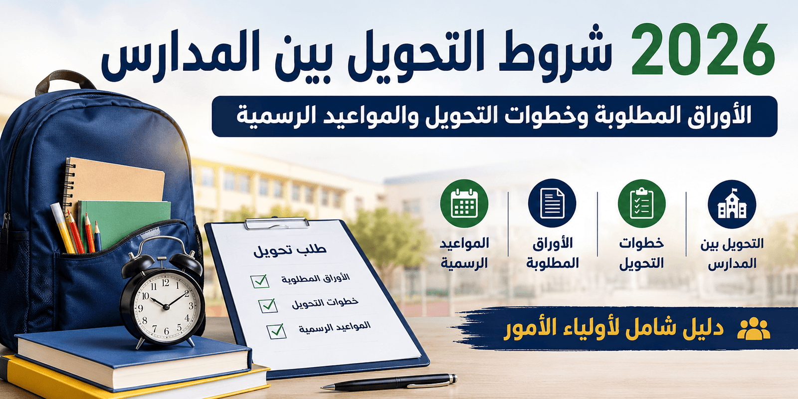 شروط التحويل بين المدارس