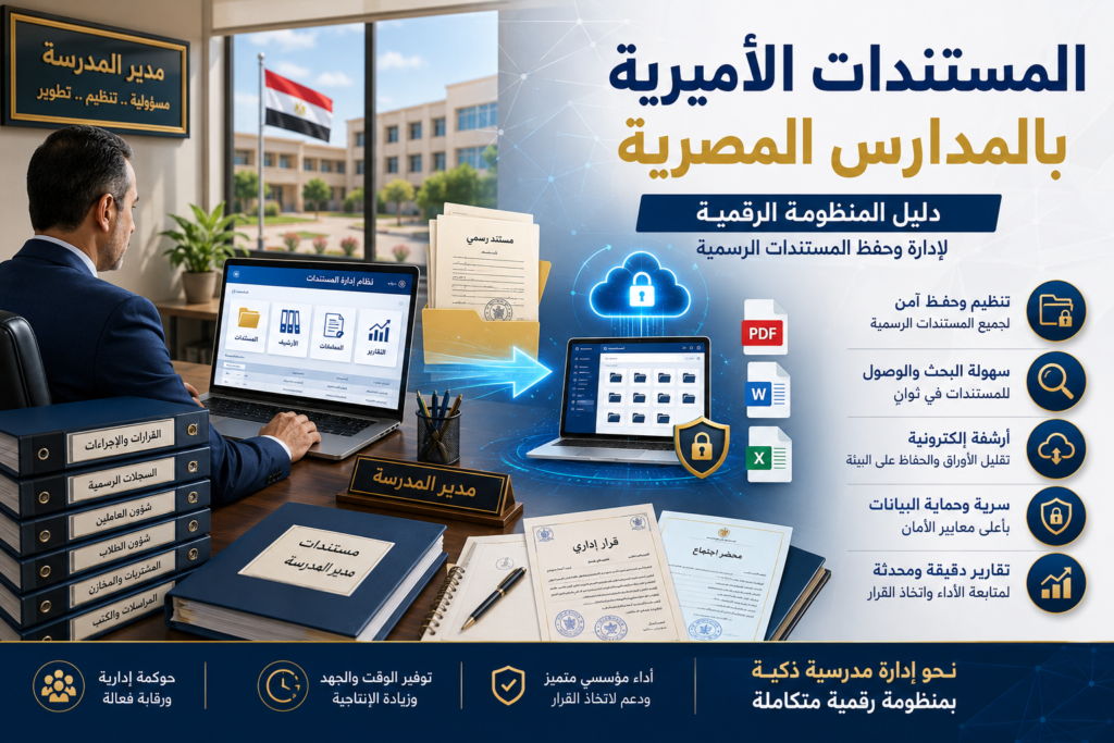 المستندات الاميرية للمدارس المصرية