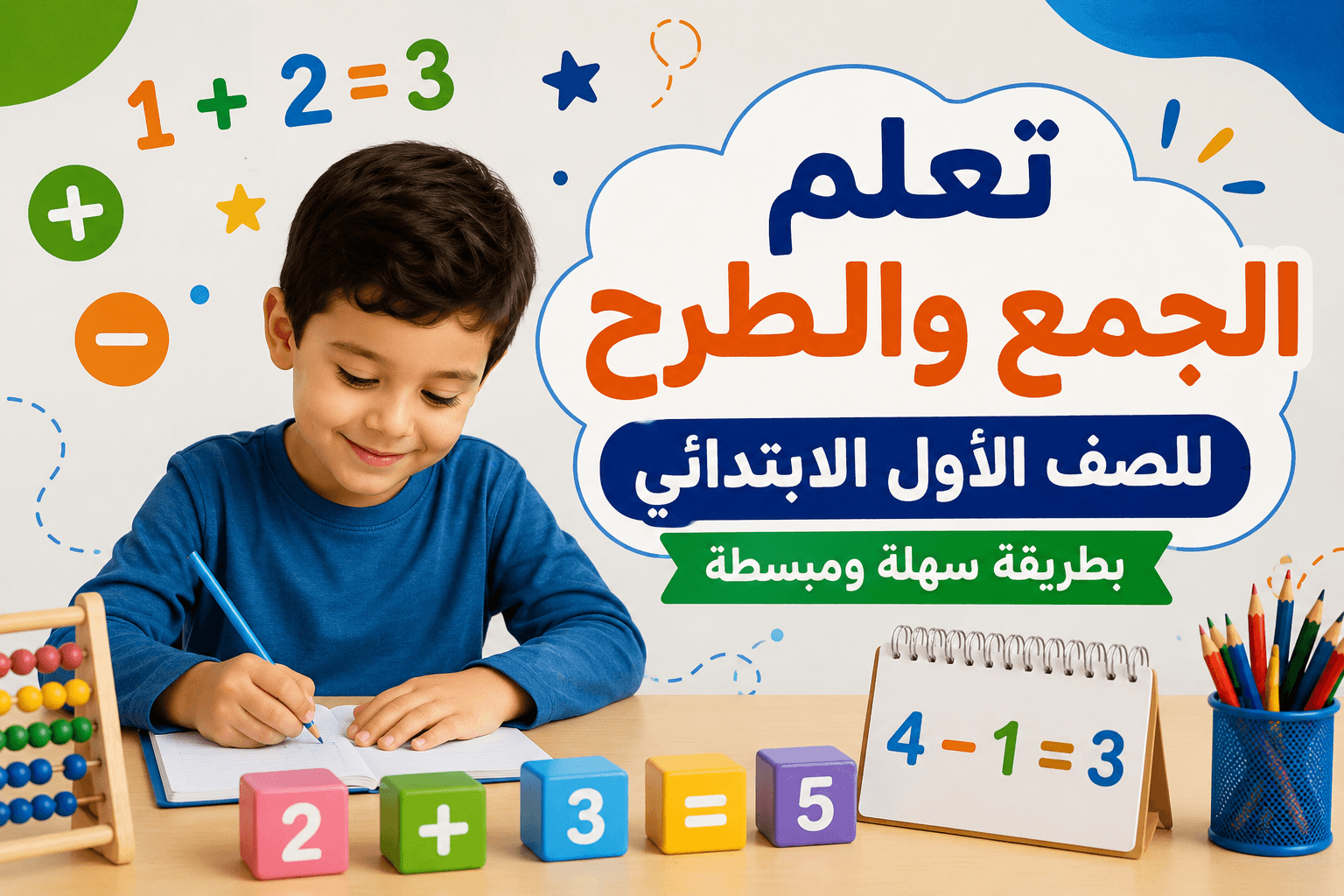 تعلم الجمع والطرح