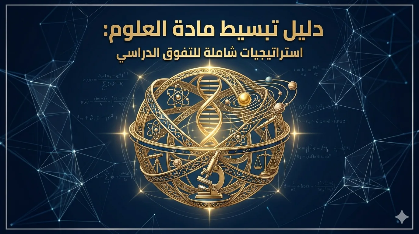 دليل تبسيط مادة العلوم: استراتيجيات شاملة للتفوق الدراسي